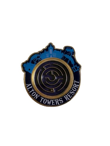 Alton towers merlin - , badge