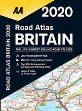Road Atlas Britain 2020 Spiral