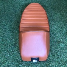 Vespa PX PE LML 2T T5 Classic Ancillotti Seat in TAN 000370