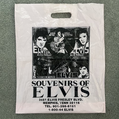Souvenirs elvis carrier bag - souvenirs,