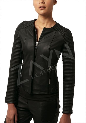Women black leather - women's,