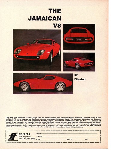 1970 fiberfab jamaican kit - fiberfab,
