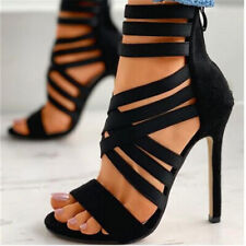 Womens Ladies Block High Heels
