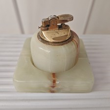 Vintage Onyx Ashtray With