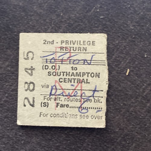 Half railway ticket - railway,