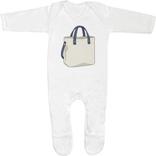 'Beach Bag' Baby Romper