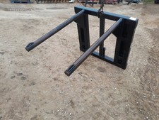 Slewtic twin bag lifter on Merlo telehandler brackets, Allbutt, Strimech, JCB