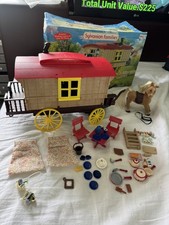 Sylvanian families caravan - families,