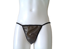 Latex Tanga Briefs Rubber
