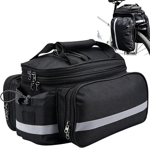 Bike pannier mtb bicycle rack - bicycle,