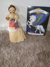    Haunted Corn Husk Doll “Mamá Lita” – Ancestral Spirit Guardian – Gentle Energ