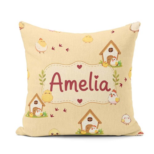 Cushion throw pillow cute - cushion,
