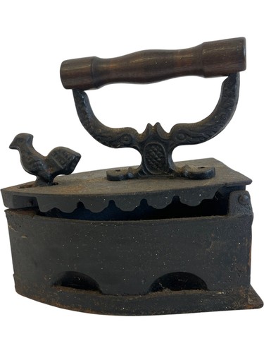 Vintage cast iron coal - coal,