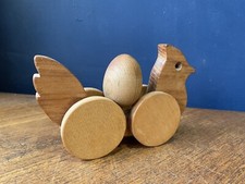 Vintage Push Along Wooden Toy