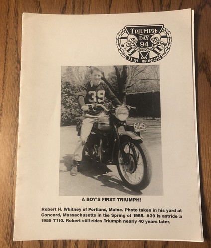 Triumph motocycle classic day - triumph,