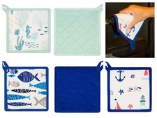 Pot Holder Oven Glove Pot Rest Nautical Coastal