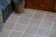 25 Stacey's 1:12th 1" REAL BRICK Miniature Dolls House Floor Blocks / Tiles