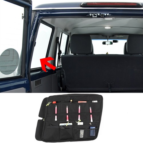 Black trunk left window - black,