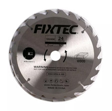 185mm x 24 T Circular Wood Cutting Saw Blade 20mm Arbor, 7000 RPM