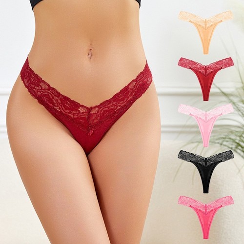 Plus size lace thong low - plus,