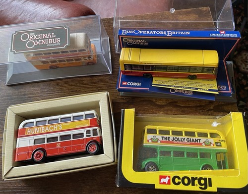 Job lot diecast buses - diecast,