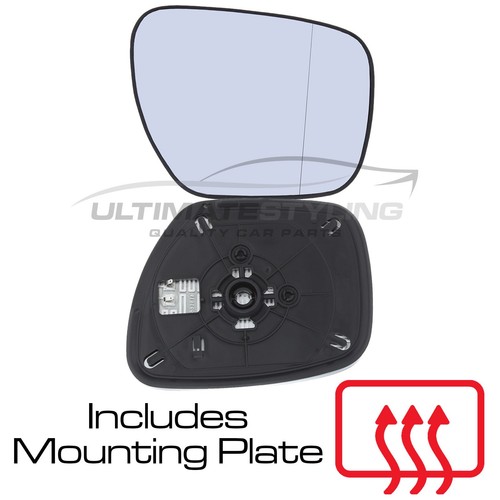 Wing mirror glass mazda - glass, cw