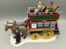 Dept 56 Dickens Village Series - Omnibus 58569 Boxed VGC