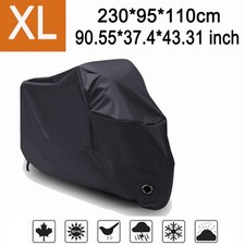 XL Motorcycle Cover Waterproof
