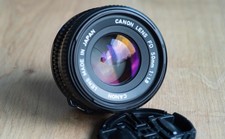 CANON FD 50mm f1.8 LENS, IDEAL