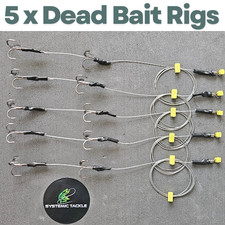 Pike Zander Dead Bait Rigs –