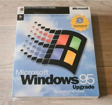 Microsoft Windows 95 Upgrade - CD Version NEW / Sealed. Immaculate.