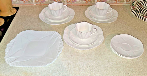 Assorted shelley dainty white - dainty,