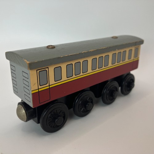 Wooden railway express coach - wooden,