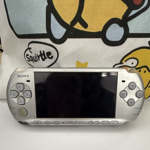 Sony psp silver handheld - silver,
