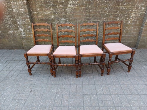 Vintage ladder back - oak, dining