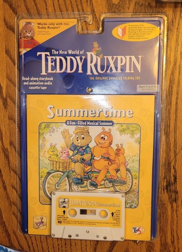 Vtg teddy ruxpin - teddy,