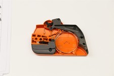 Chain brake clutch side cover - brake,