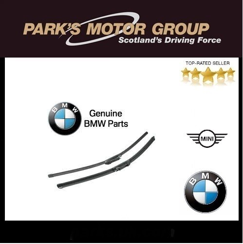 Bmw genuine front wiper blades - front,