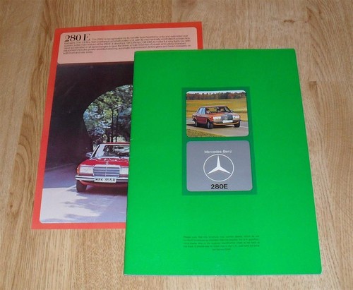 Mercedes benz 280e - w123, saloon