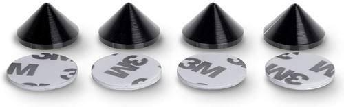 Speaker spikes cones - cones, black