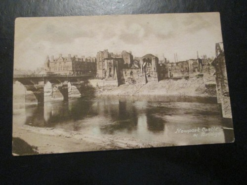 Postcard newport castle and - postcard,