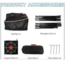 Kapler Golf Nets 8x7FT Golf Practice Nets with Target for Driving Hitting