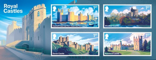2026 royal castles stamp - royal,