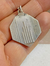 ANTIQUE ART DECO SILVER LOCKET