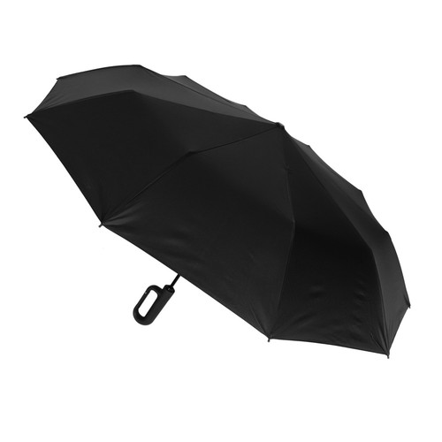 Durable folding umbrella black - umbrella,