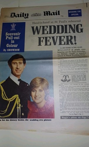 1981 royal wedding daily - wedding,