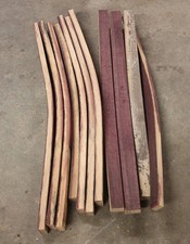 Cut Oak Wine Barrel Staves