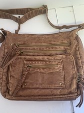 Bueno Brown Faux Leather