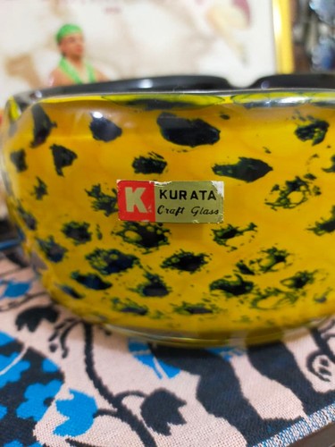 Leopard print ashtray kurata - print,