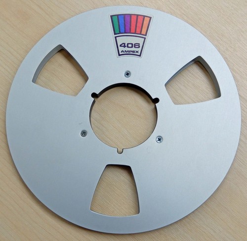 Ampex 406 metal inch nab - ampex,